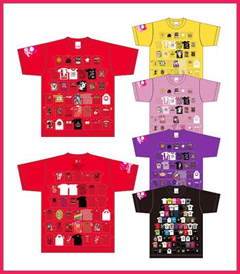 10th Anniversary The Diamond Four Tシャツ