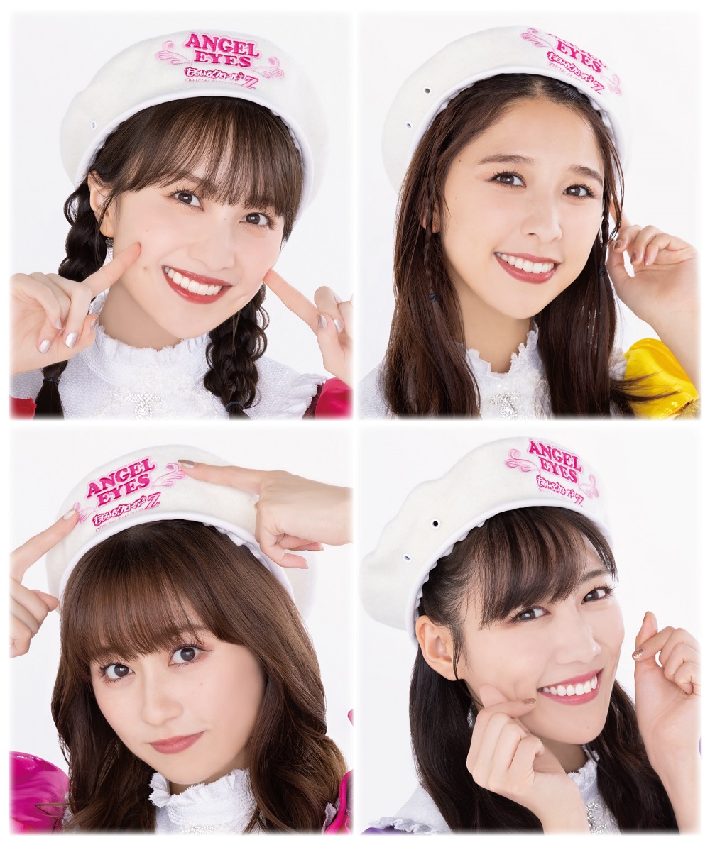 ももいろクローバーZ サイン入りホワイトベレー ももいろクローバーZ サイン入りホワイトベレー ももいろクローバーZ