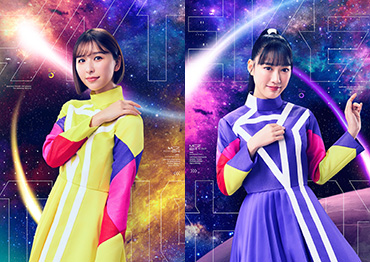 ももいろクローバーZ 紅組：玉井詩織　高城れに